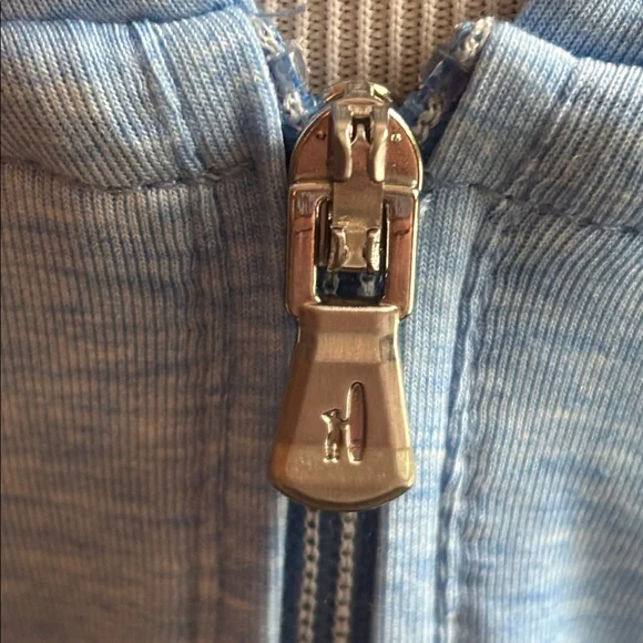 JOHNNIE O Welsey Performance 1/4 Zip Hoodie in Mailblu Size Medium MSRP $128.00 - Picture 4 of 9